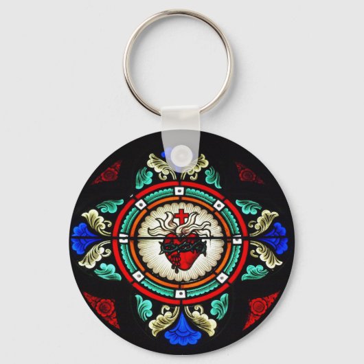 Sacred Heart Keychain Schlüsselanhänger (Vorderseite)