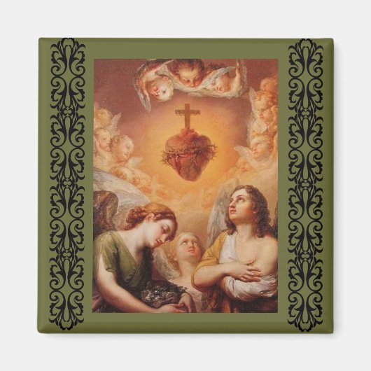 Sacred Heart Magnet (Vorne)