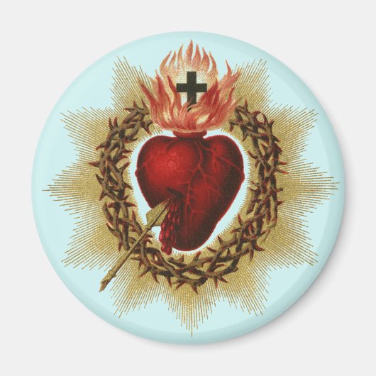 Sacred Heart Magnet (Vorne)