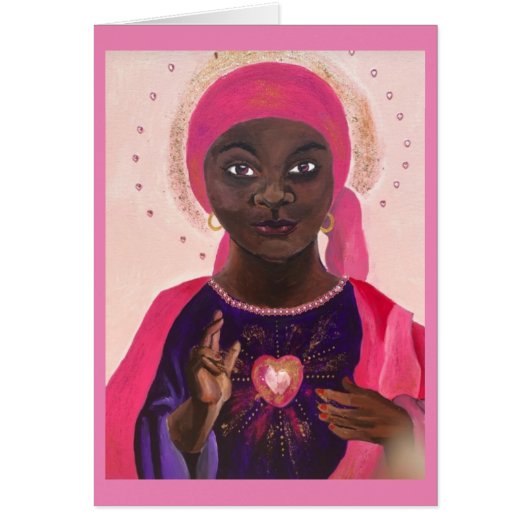 Sacred Heart Notecard (Vorne)