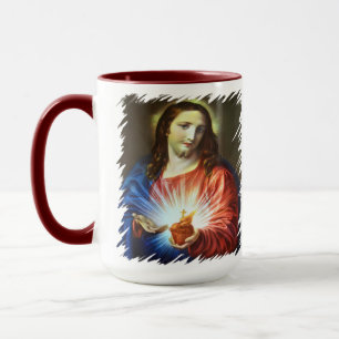 Sacred Heart of Jesus Catholic Batoni Tasse