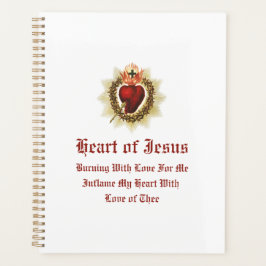 Sacred Heart of Jesus Planner Planer