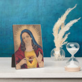 Sacred Heart of Mary Fotoplatte (Seite)