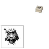 Sacred Heart of Mary Gummistempel (Stempel)