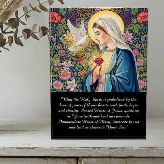 Sacred Heart of Mary, Immaculate Heart Devotion Fotoblock