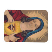 Sacred Heart of Mary Magnet (Horizontal)