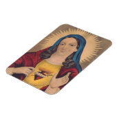 Sacred Heart of Mary Magnet (Linke Seite)