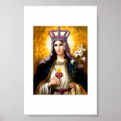 Sacred Heart of Mary Poster (Vorne)