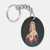 Sacred Heart of Mary Schlüsselanhänger (Vorderseite links)