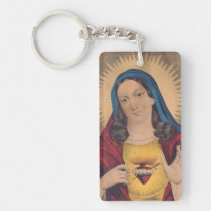 Sacred Heart of Mary Schlüsselanhänger