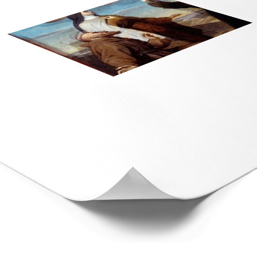 Sacred Heart Poster (Ecke)