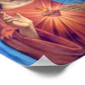 Sacred Heart Poster (Ecke)