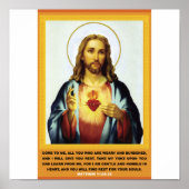 Sacred Heart Poster (Vorne)