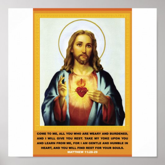 Sacred Heart Poster (Vorne)