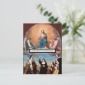 Sacred Heart Postkarte (Stehend Vorderseite)