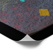 Sacred Heart Quilt Poster (Ecke)