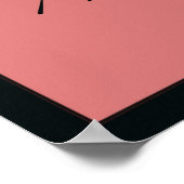 Sacred Heart Reimagined – Minimal Symbolic Art Poster (Ecke)