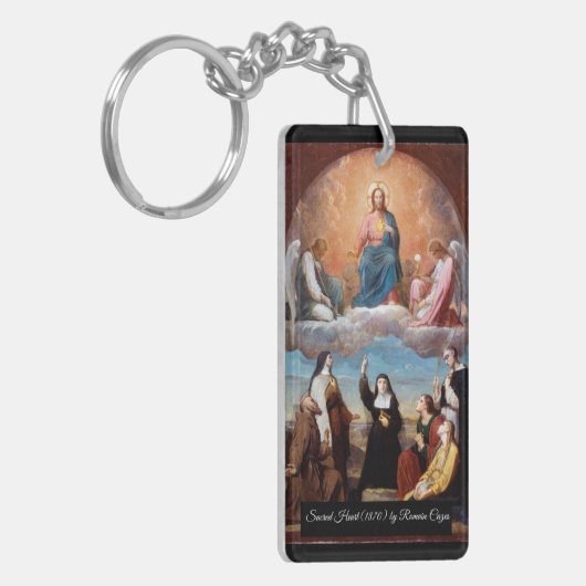 Sacred Heart Schlüsselanhänger (Vorderseite links)