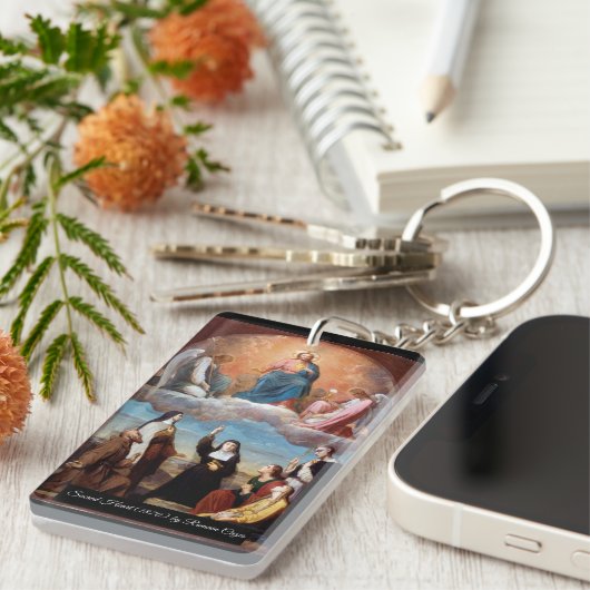 Sacred Heart Schlüsselanhänger (Vorderseite rechts)