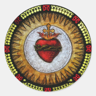 Sacred Heart Stickers