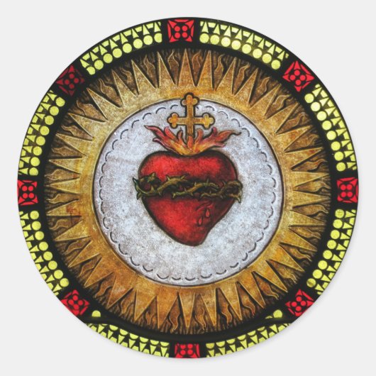 Sacred Heart Stickers (Vorderseite)