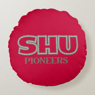 Sacred Heart University College Wurfkissen Rundes Kissen