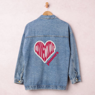 SACRED HEART UNIVERSITY PIONEERS DENIM-JACKE JEANSJACKE