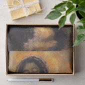 Sacred Heart von Odilon Redon Tissue Paper Seidenpapier (Geschenk)