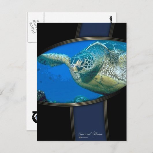 SACRED HONU POSTKARTE (Vorne/Hinten)