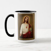 Sacred & Immaculate Hearaffee Tasse (Links)