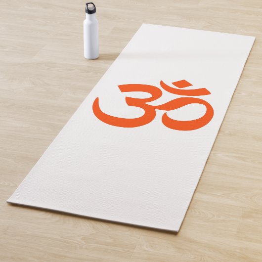 Sacred Indian Om Symbol Yogamatte (Beispiel)