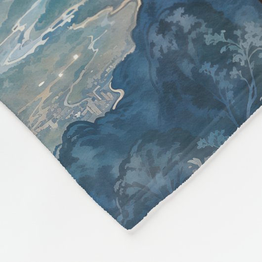 Sacred Kali Fleecedecke (Ecke)