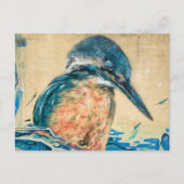 Sacred Kingfisher Wall Art Postkarte (Vorderseite)