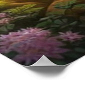 Sacred Krishna Traditionelle Gopinath Flute Kunst Poster (Ecke)