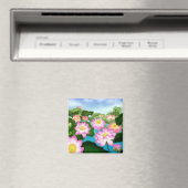Sacred Lotus Blume Magnet (In Situ (Geschirrspüler))