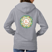 Sacred Mandala - Gleichgewicht des Universums Hoodie (Rückseite)