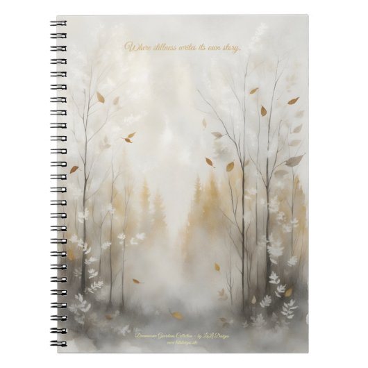 Sacred Misty Forest Journal Notizblock (Vorderseite)