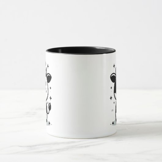 Sacred Moo-Ment Holy Cow Mug – Floating Cow Tasse (Zentrum)