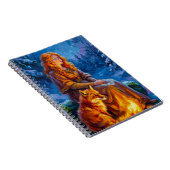 Sacred Nature: Celtic Goddess Brigid Art on Canvas Notizblock (Rechte Seite)