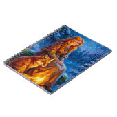 Sacred Nature: Celtic Goddess Brigid Art on Canvas Notizblock (Linke Seite)