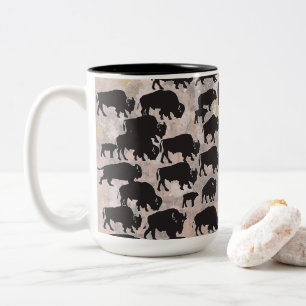 Sacred New Mexico Buffalo Zweifarbige Tasse
