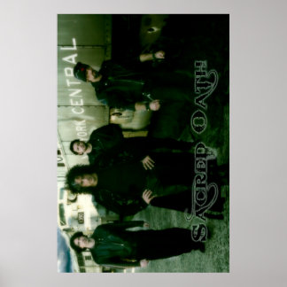 SACRED OATH BAND POSTER