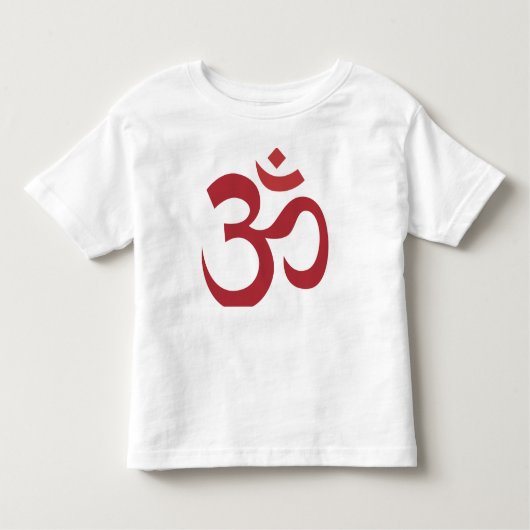 Sacred Om Symbol - Meditation & Zen Art Kleinkind T-shirt (Vorderseite)