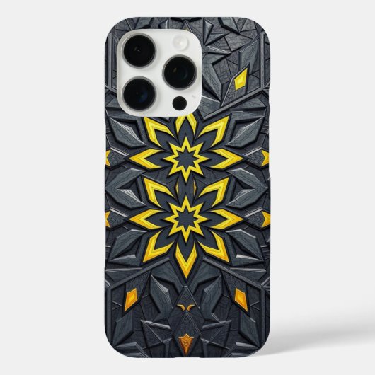 Sacred Persian Girih Pattern | Elegant Geometric Case-Mate iPhone Hülle (Rückseite)