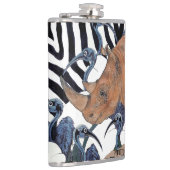 Sacred Rhino Flachmann (Rechts)