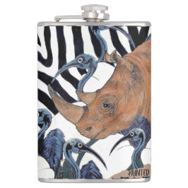 Sacred Rhino Flachmann