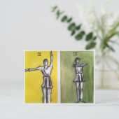 SACRED RHYTHMIC III,IV TANZMOVEMENTS POST CARD POSTKARTE (Stehend Vorderseite)