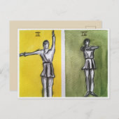 SACRED RHYTHMIC III,IV TANZMOVEMENTS POST CARD POSTKARTE (Vorne/Hinten)