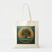 Sacred Roots Tote Tragetasche (Vorne)