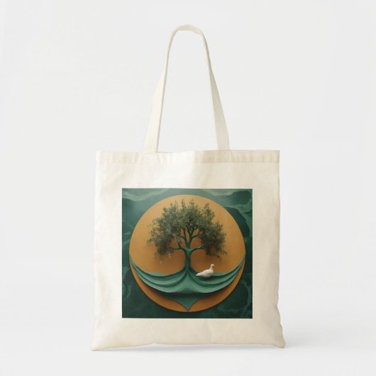 Sacred Roots Tote Tragetasche (Vorne)